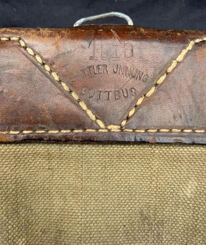 1910 Dated WW1 Period German Army Tornister