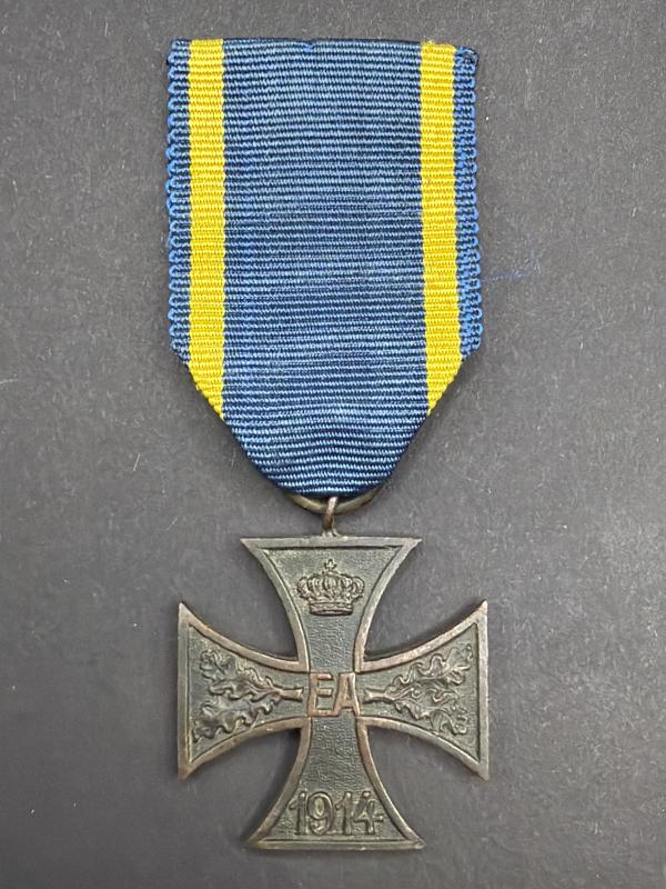 WW1 Imperial German Braunschweig Merit Cross Second Class