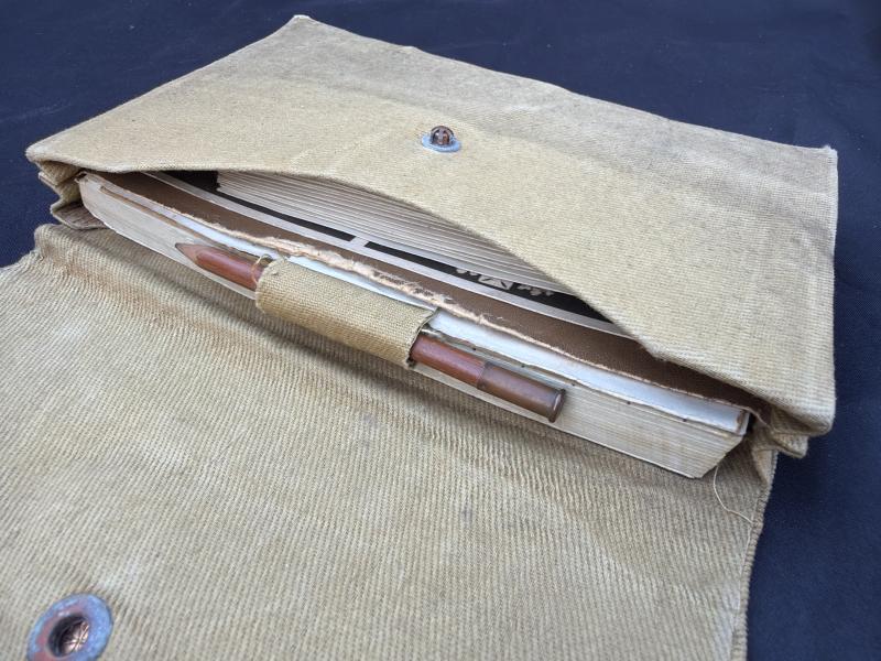 Extremely Scarce 1914 Christmas Fund Wallet With Contents for Nurses & Non Smokers