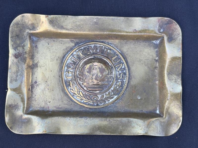 Small WW1 period “Gott Mit Uns” Ashtray Dish