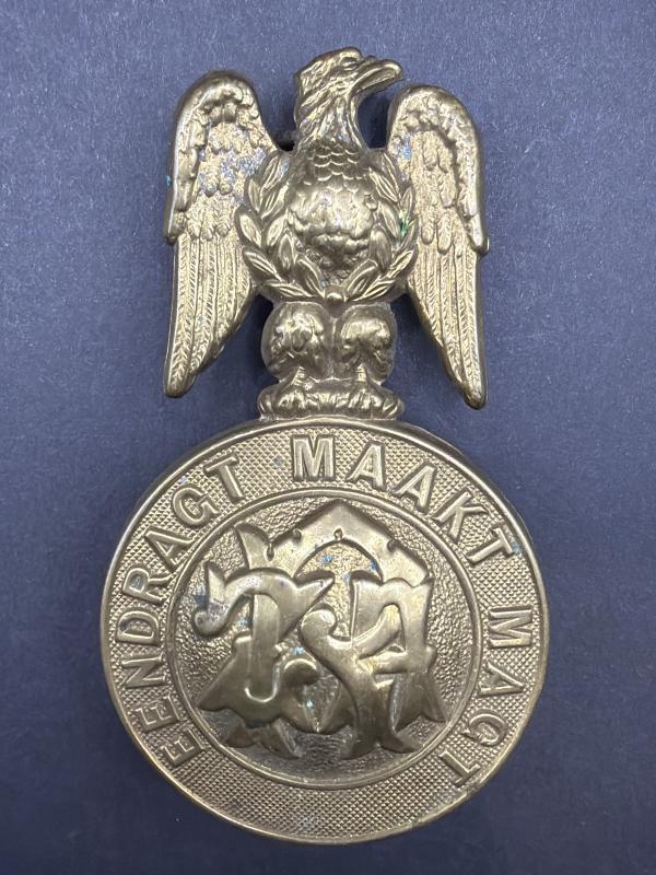 Late Victorian/ Edwardian South African Police Helmet Plate