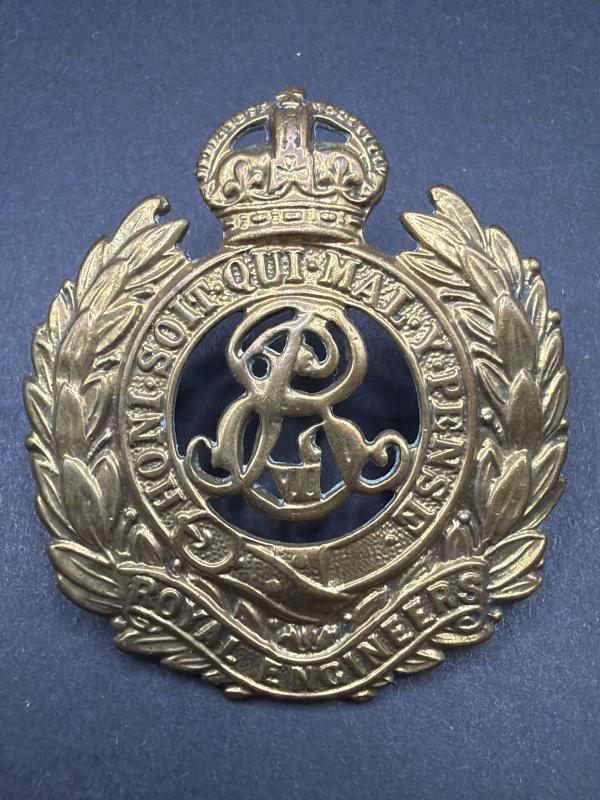Edwardian Pre 1910 Royal Engineers Cap Badge