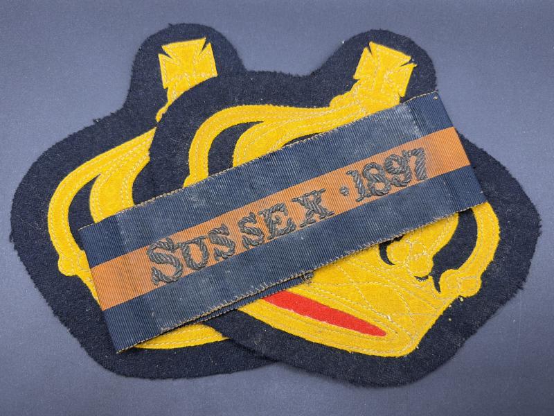 Sussex Police 1897 Diamond Jubilee Insignia Set