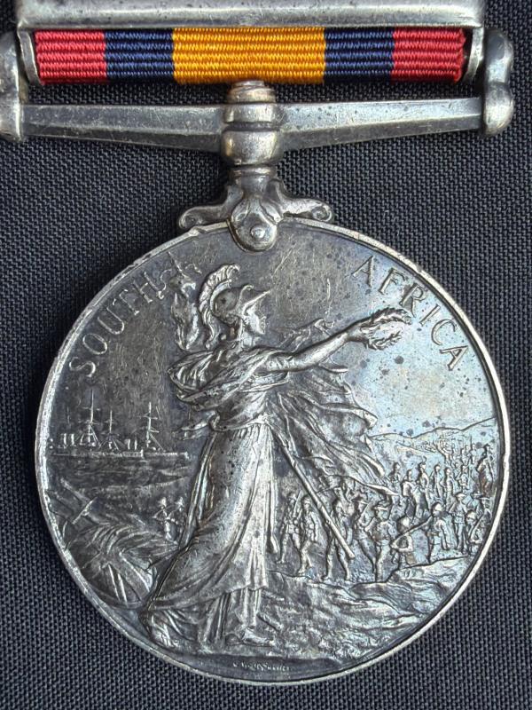 QSA & War Medal 5857 Pte.H.Henderson E.Kent.Regt Later RFC