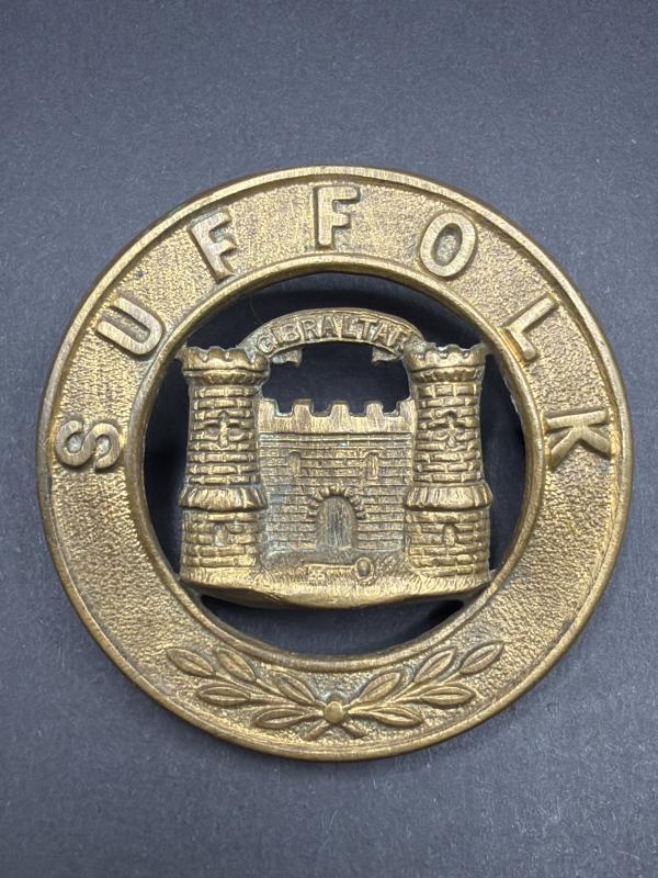 Victorian Suffolk Regiment Badge