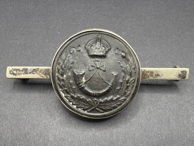 Sterling Silver Light Infantry Pin Badge