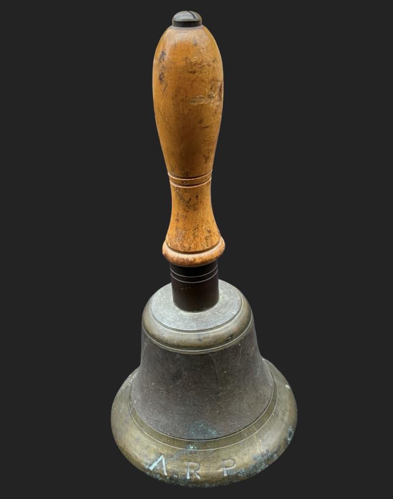 WW2 British Air Raid Precautions Wardens Bell