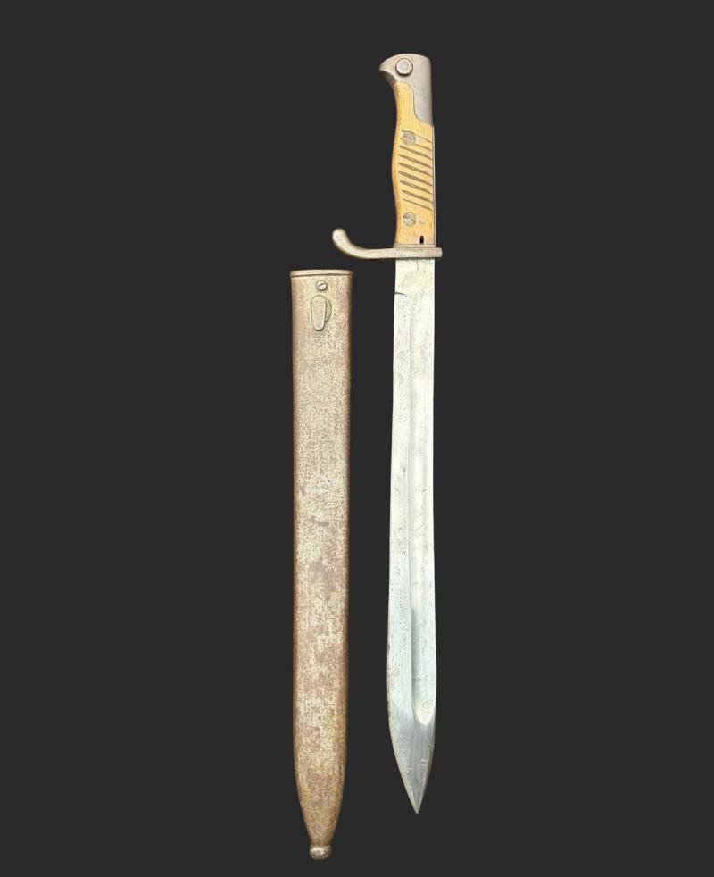 WW1 M1898/05 German Butcher Bayonet 1916 Dated Alex Coppel