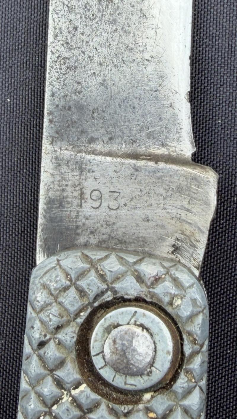 1930s Inter War Period Royal Navy Jack Knife