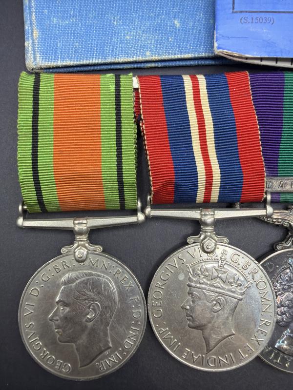 RAF Flight Lt Medal Grouping Leslie Sands Transport Command