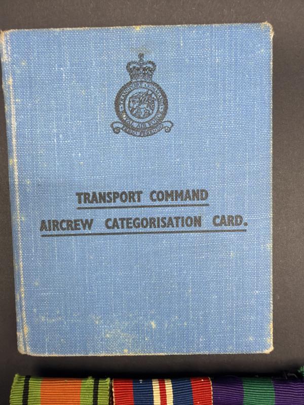 RAF Flight Lt Medal Grouping Leslie Sands Transport Command
