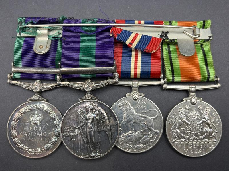 RAF Flight Lt Medal Grouping Leslie Sands Transport Command