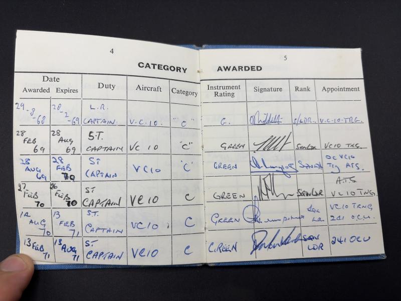 RAF Flight Lt Medal Grouping Leslie Sands Transport Command