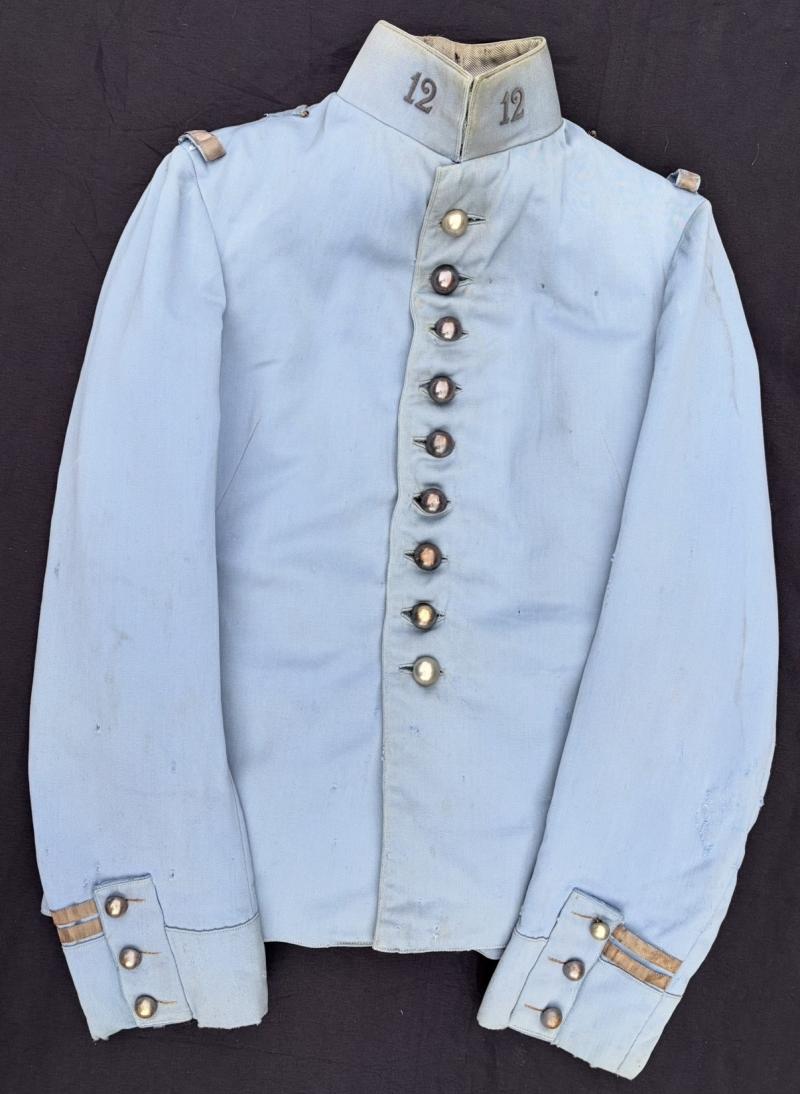 Early WW1 French Officer 12th Chasseurs à Cheval Single Breast Jacket