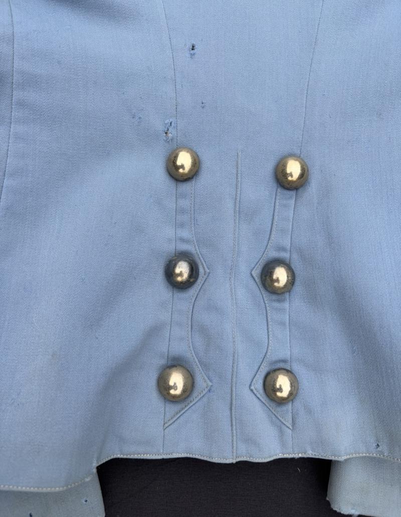 Early WW1 French Officer 12th Chasseurs à Cheval Single Breast Jacket