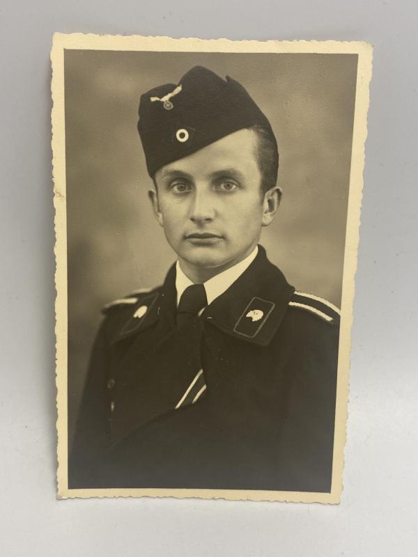 German Army Panzer Crew Photograph