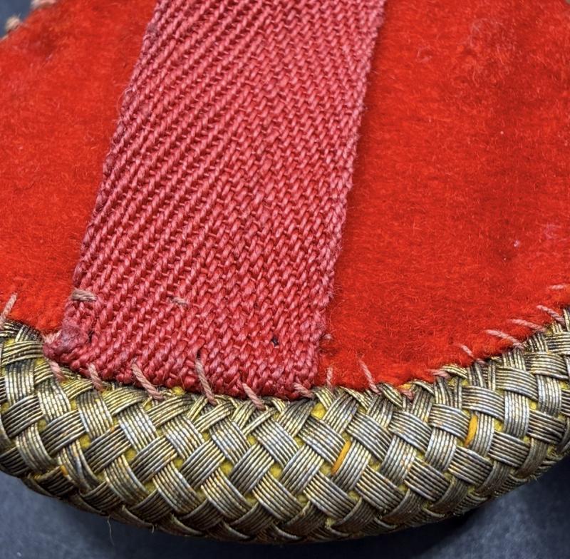 British Army WW1/WW2 Full Infantry Colonel Service Dress Epaulettes & Straps