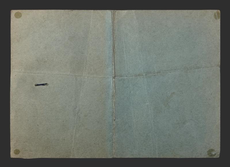 Grossdeutschland StuG Leutnant Document Josef Greiling