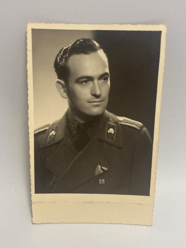 German Army Panzer Crew Photograph