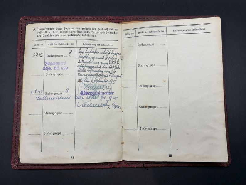 German Army Ersatz Soldbuch Ukrainian Doctor of Medicine Viktor Brannasky