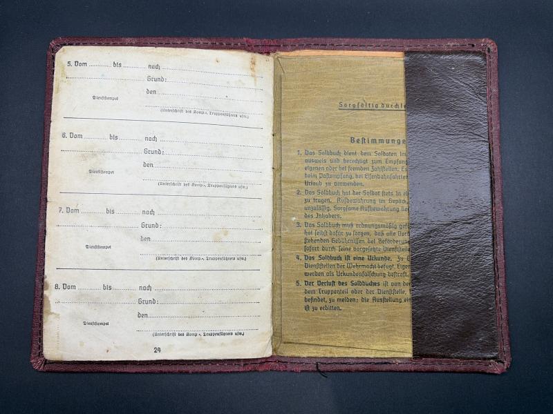 German Army Ersatz Soldbuch Ukrainian Doctor of Medicine Viktor Brannasky