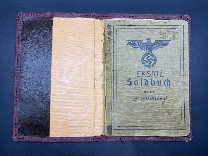 German Army Ersatz Soldbuch Ukrainian Doctor of Medicine Viktor Brannasky