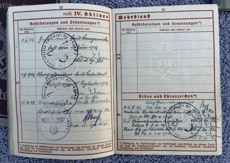 Large Grouping Two Brothers NSDAP Member & Monte Cassino Interest Both KIA Heinrich & Max Gegenfurtner