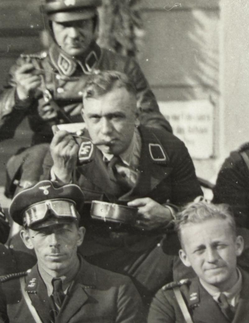 Incredible Photo Album & Citation Grouping To Oberleutnant Fritz Hohensee