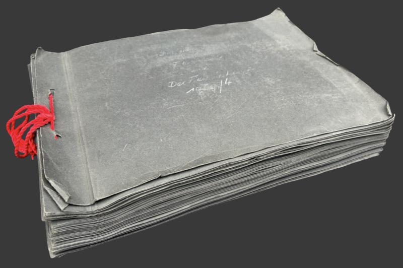 Incredible Photo Album & Citation Grouping To Oberleutnant Fritz Hohensee