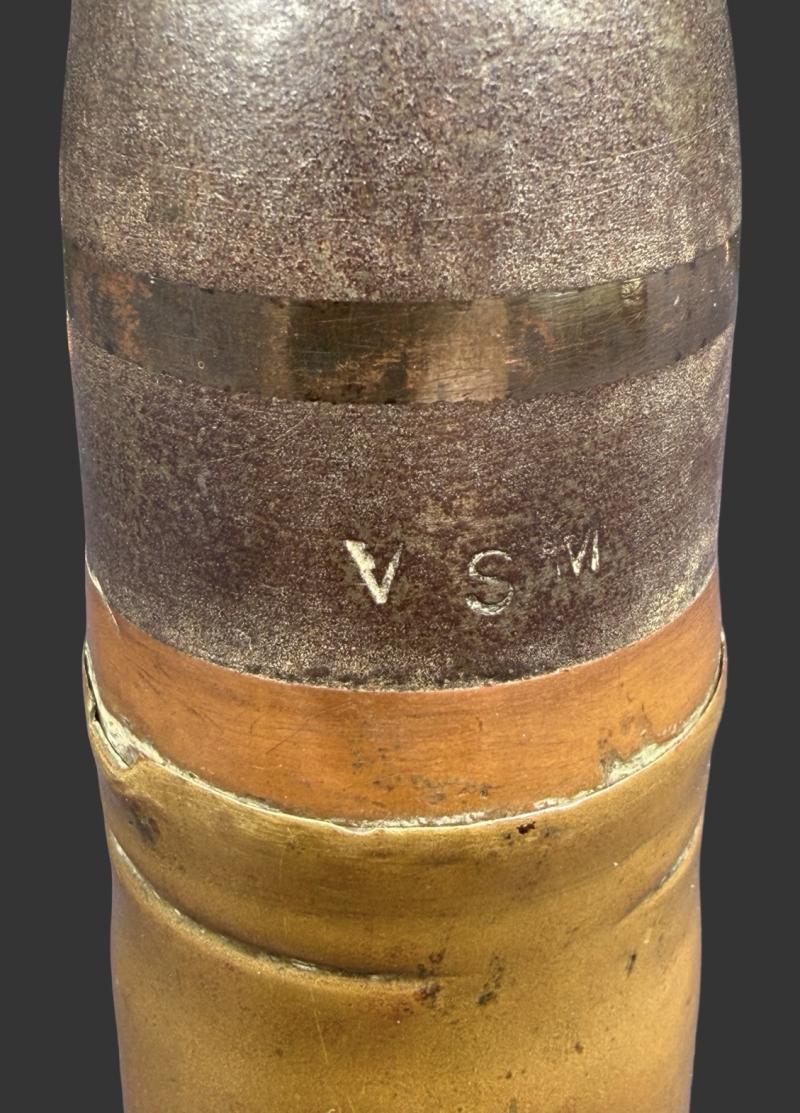 WW1 VSM 37mm “Pom Pom” Inert Fixed Projectile