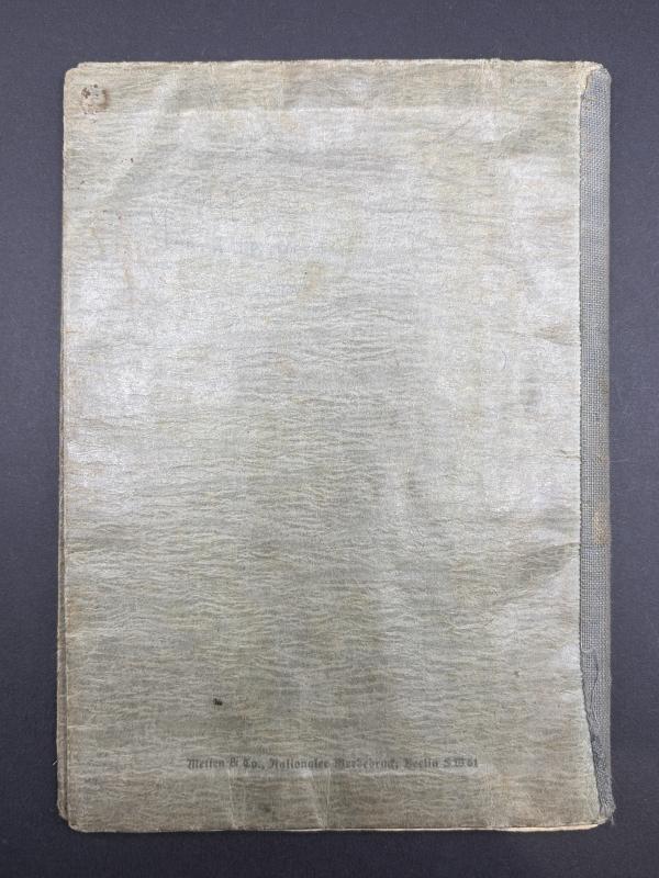 German Army Wehrpass Gefreiter Friedrich Westfield Inf.Rgt.355 (214 ID)
