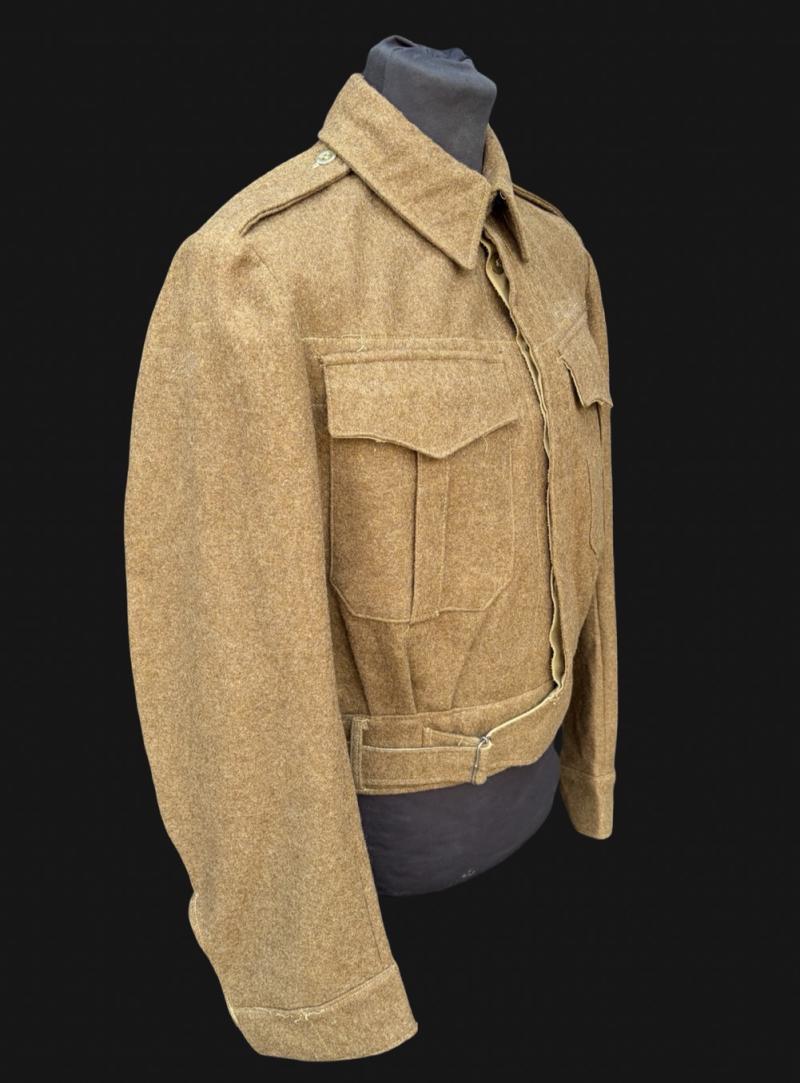 Pattern 37 British Army Battledress Jacket Size 13 Dated 1944
