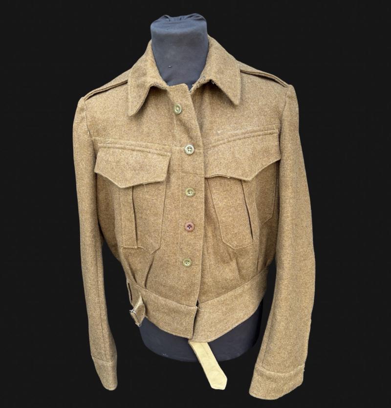 Pattern 37 British Army Battledress Jacket Size 13 Dated 1944
