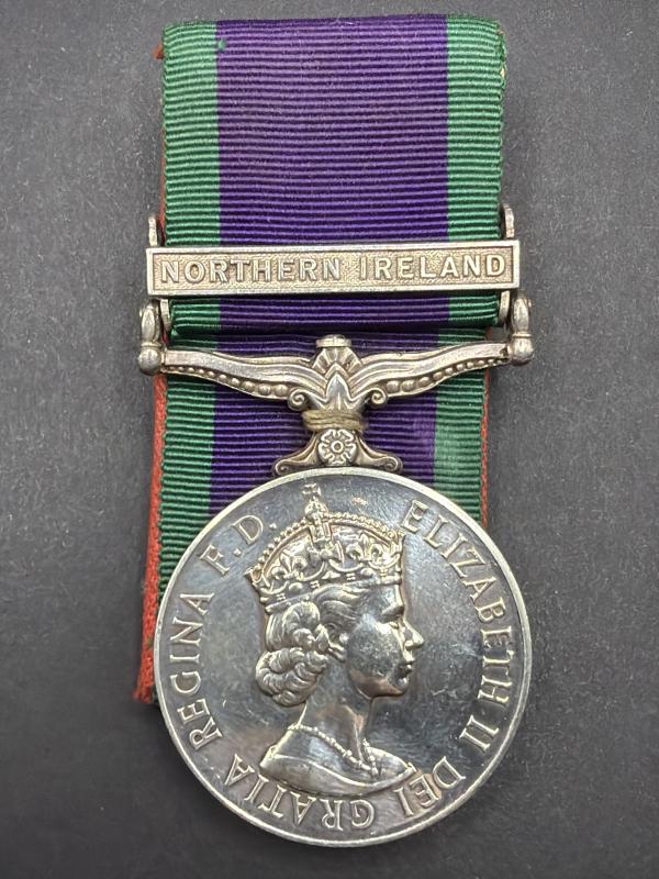 Northern Ireland Campaign Service Medal 24026471 L/CPL.K.D.PATTERSON. COLDM.GDS.
