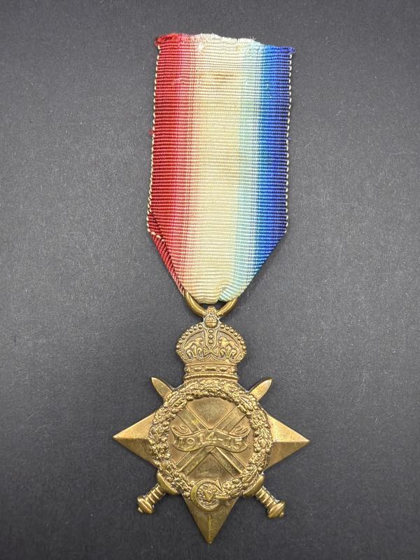 WW1 1914-15 Star 17526 PTE.J.GROOME.BEDF.R. Killed In Action 15th July 1916 Flanders
