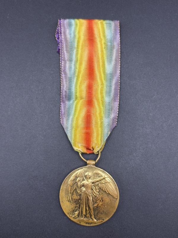 WW1 Victory Medal 5069.PTE.H.MAHADY.K.R.RIF.C. Killed In Action 12/11/1914