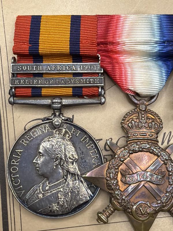 South Africa QSM Trio With MID And LS&GC Medal Grouping 12033.S.MJR.S.C.MORRIS R.A.M.C.