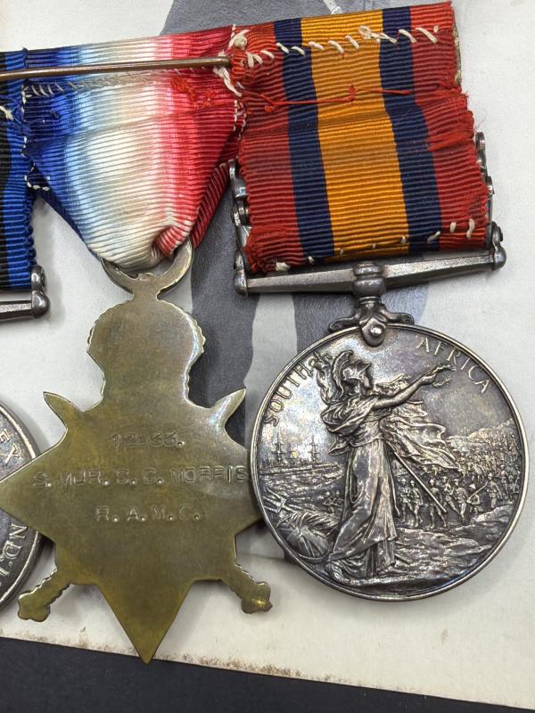 South Africa QSM Trio With MID And LS&GC Medal Grouping 12033.S.MJR.S.C.MORRIS R.A.M.C.