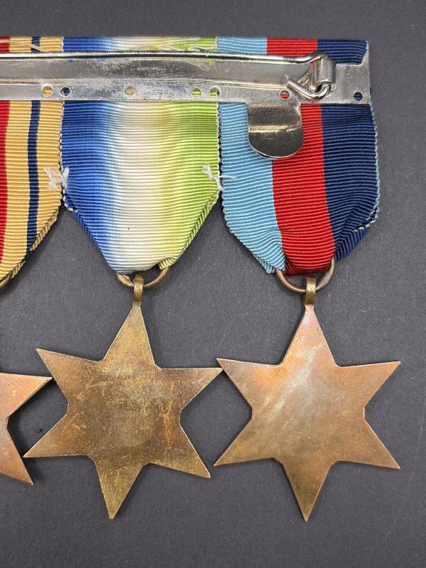 WW2 Medal Group & Naval GSM Palestine 1945-48 Privately Named P/SKX.1126.D.N.WALKER.L.S.M. R.N.