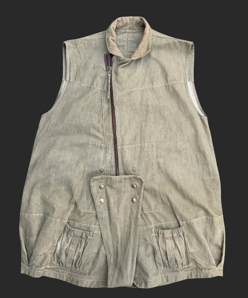 Jacket, Parachutist. 1942 Pattern Over Smock Dated 1942 Early Production