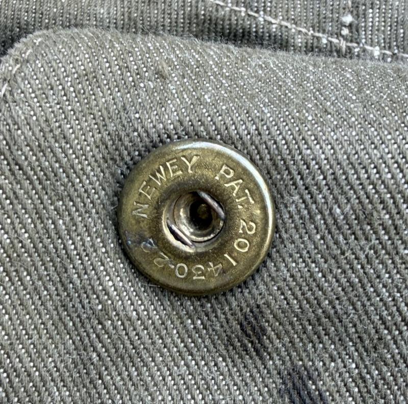 Jacket, Parachutist. 1942 Pattern Over Smock Dated 1942 Early Production