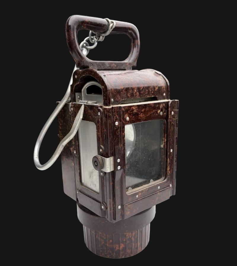 German Army Bakerlite Lantern With Hanging Hook