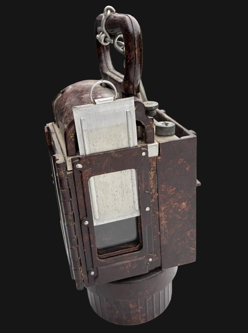 German Army Bakerlite Lantern With Hanging Hook