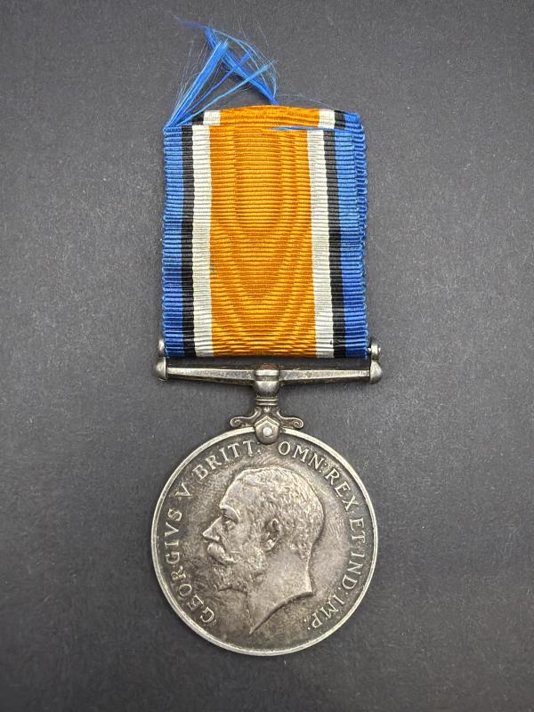 WW1 Sterling Silver War Medal 18856 PTE.W.BOYCE. BEDF.R. Killed in Action November 1916 Battle of the Somme