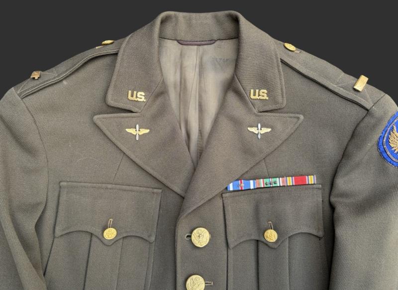 15th USAAF Uniform Lt. G.A.Haviland DFC Italy Campaign Dated May 1944