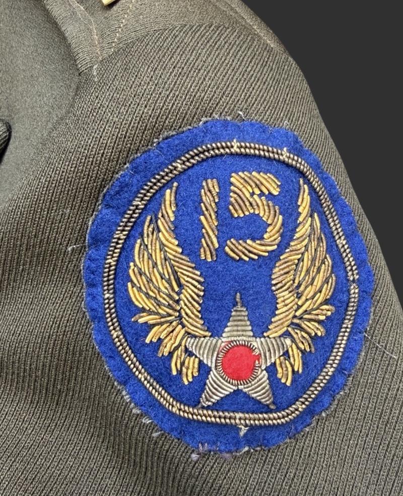 15th USAAF Uniform Lt. G.A.Haviland DFC Italy Campaign Dated May 1944