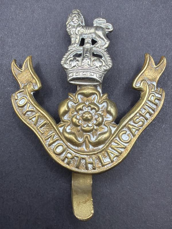 WW1 Loyal North Lancashire Bi Metal Cap Badge