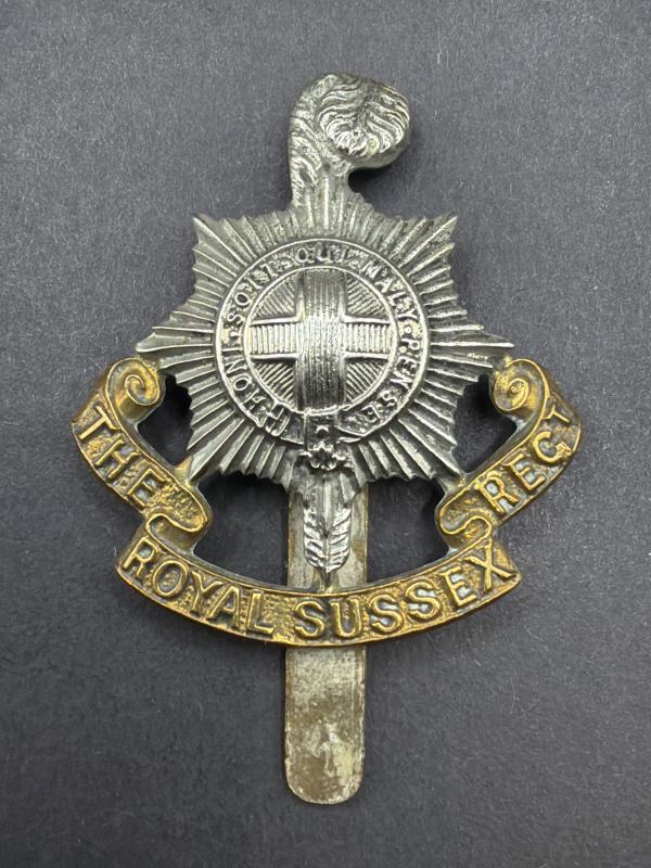 WW1 The Royal Sussex Regiment Cap Badge