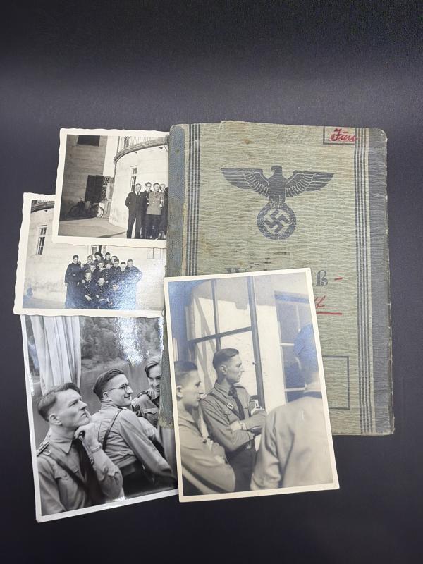German Army Wehrpass Viktor Funkes RAD & Heer Musik Korps