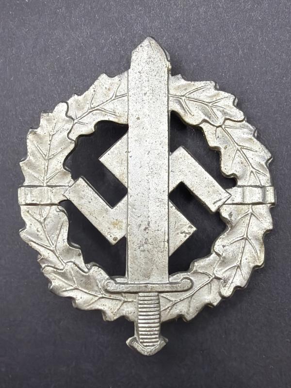 Scarce SA Sports Badge in Silver Zinc Steinhauer & Luck